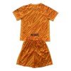 Camisetas FC Barcelona Portero 2024-25 Naranja - Niño (+ Pantalones)